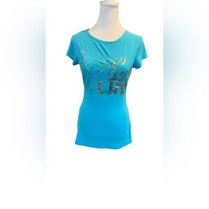 Baby Phat Blue Graphic Tee